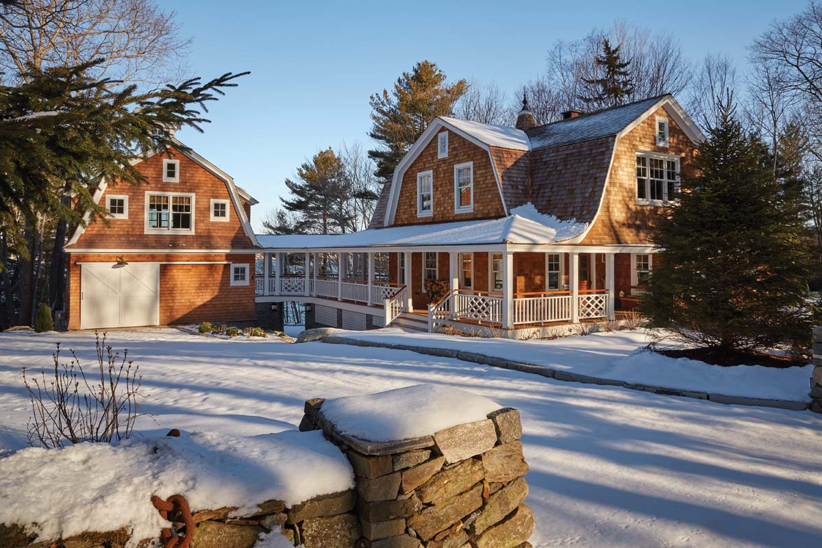 Spirit of the Past Cousins Island Maine Home+Design