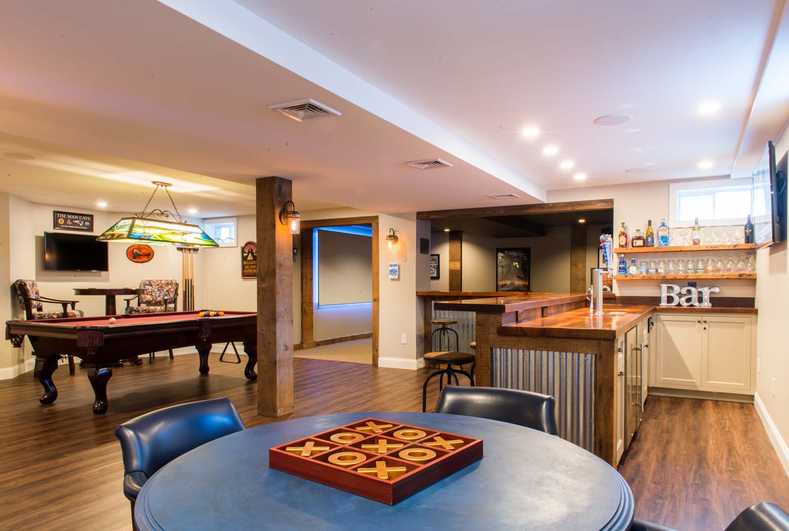 The Ultimate Entertainment Space Maine Home + Design