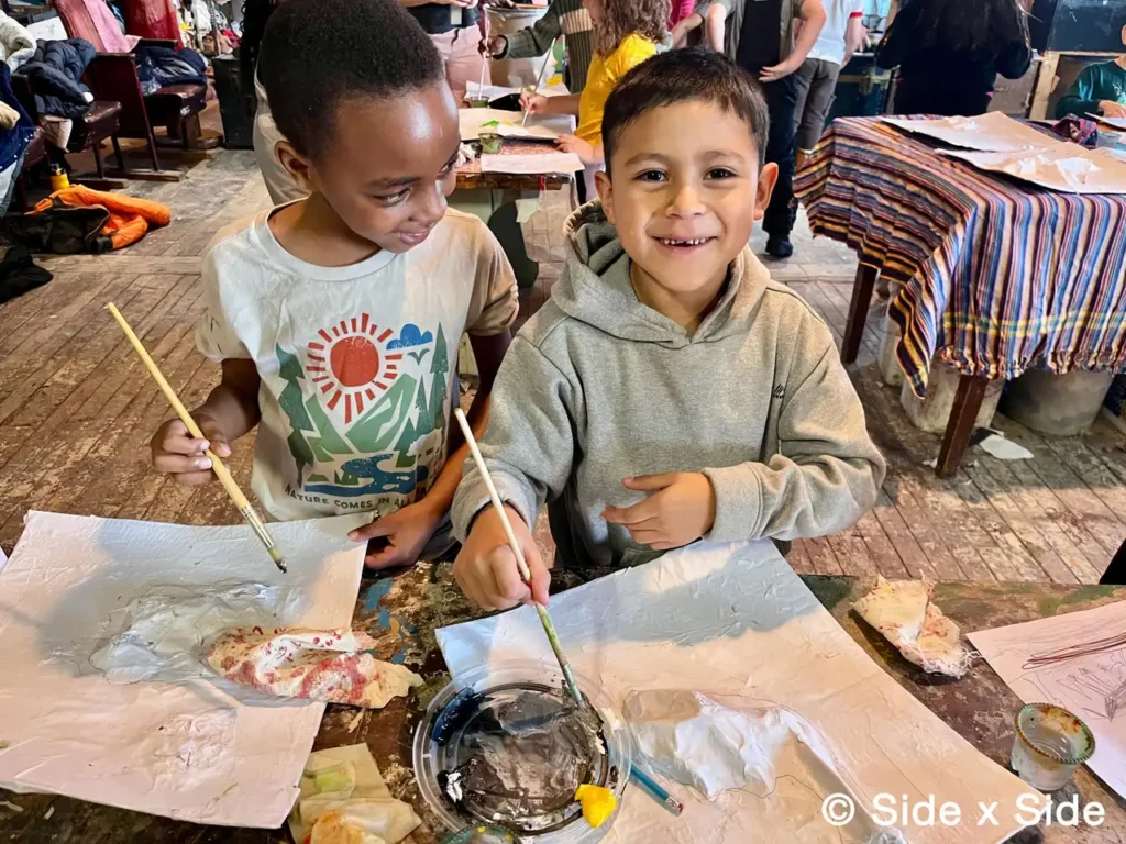 Foundation For Portland Public Schools–children making crafts