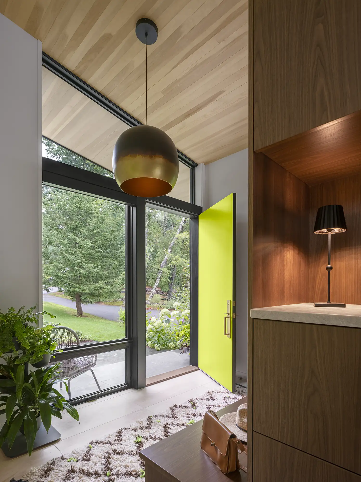 Midcentury Modern Maine Camp on Square Pond | Maine Home + Design